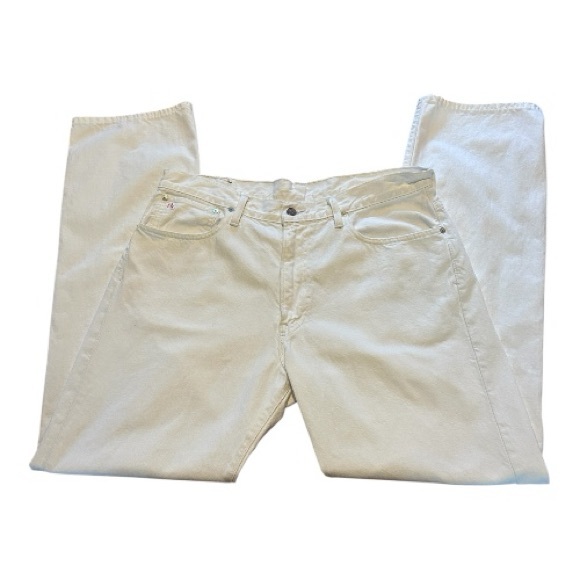 Polo Ralph Lauren Other - Polo Ralph Lauren Men’s Hudson White Vintage jeans. 36x 34